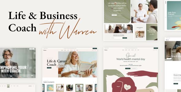 Warren - Life and Business Coach WordPress Theme 1 Warren - Life and Business Coach WordPress Theme