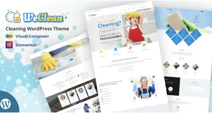 We Clean Pro – Cleaning WordPress 1 We Clean Pro – Cleaning WordPress