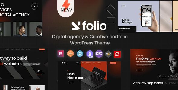 Webfolio – Creative Portfolio Digital Agency WordPress Elementor Theme 1 Webfolio – Creative Portfolio Digital Agency WordPress Elementor Theme