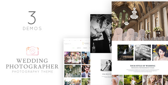 Wedding Photographer WordPress Theme - Vivagh 1 Wedding Photographer WordPress Theme
