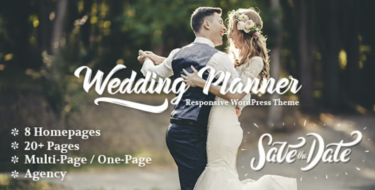Wedding Planner - Responsive WordPress Theme 1 Wedding Planner Responsive WordPress Theme