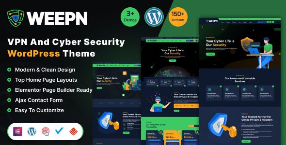 Weepn - VPN Technology & Cloud Service RTL WordPress Theme 1 Weepn VPN Technology & Cloud Service WordPress Theme