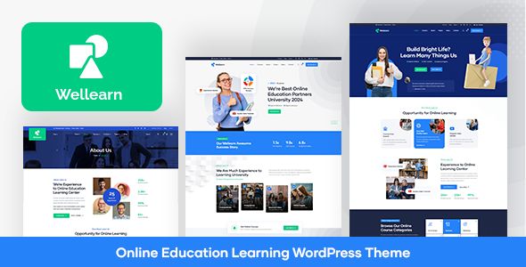 Wellearn - Online Education Learning WordPress Theme 1 Wellearn Online Education Learning WordPress Theme