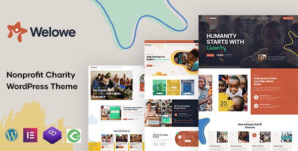 Welowe - Nonprofit Charity WordPress Theme 1 Welowe - Nonprofit Charity WordPress Theme