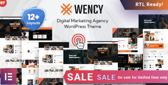 Wency Pro – Digital Agency WordPress Theme