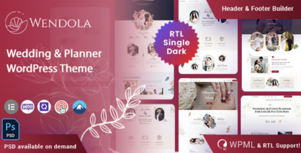 Wendola - Wedding WordPress Theme