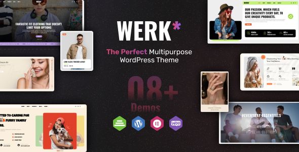 Werk – Elementor Multipurpose WooCommerce Theme 1 Werk – Elementor Multipurpose Woo Commerce Theme