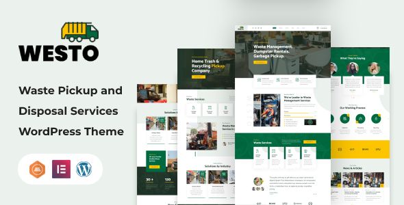 Westo – Waste Disposal Services WordPress Theme 1 Westo – Waste Disposal Services WordPress Theme