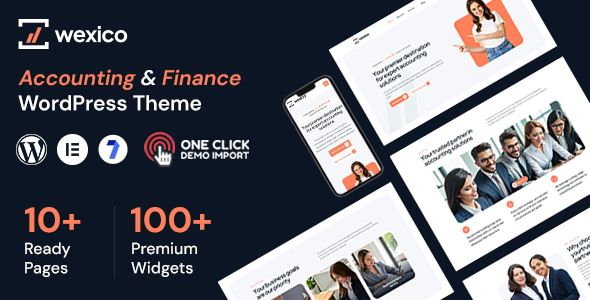Wexico – Accounting & Finance WordPress Theme 1 Wexico – Accounting & Finance WordPress Theme