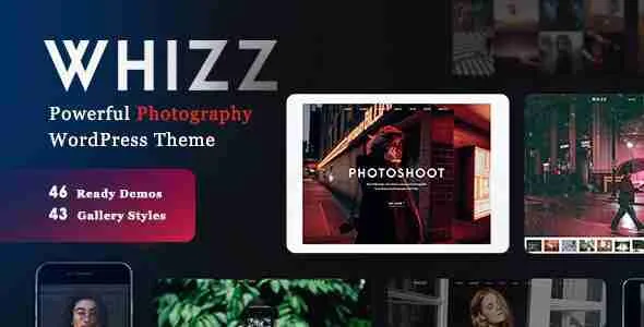 Whizz Photography WordPress Theme 1 Whizz Photography WordPress Theme