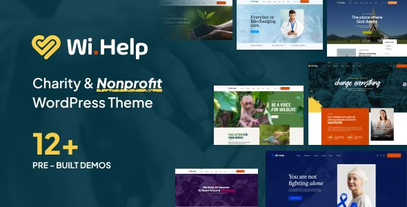 WiHelp – Nonprofit Charity WordPress Theme 1 Wi Help – Nonprofit Charity WordPress Theme