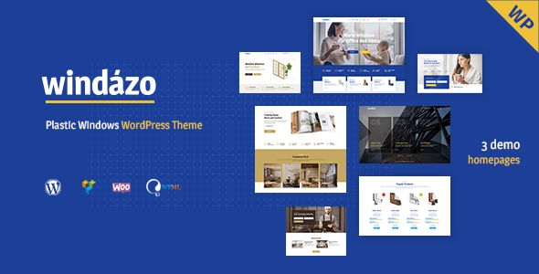 Windazo – Plastic Windows and Doors WordPress Theme 1 Windazo – Plastic Windows WordPress Theme