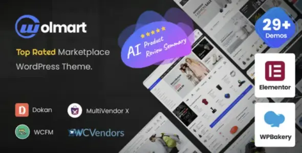 Wolmart Pro WordPress Theme