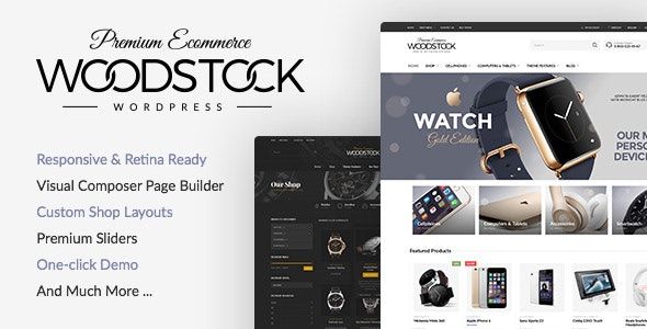 Woodstock – Electronics Store WooCommerce Theme 1 Woodstock WordPress Theme