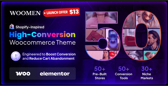 WOOMEN - Multipurpose WooCommerce WordPress Theme 1 WOOMEN - Multipurpose Woo Commerce WordPress Theme