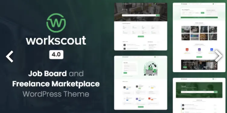 WorkScout Pro – Job Board & Freelance Marketplace WordPress Theme 1 Work Scout Pro WordPress Theme
