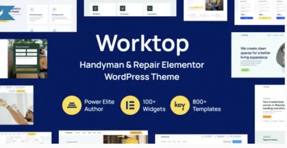 Worktop Pro – Handyman & Repair Elementor WordPress Theme