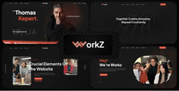 Workz Pro – Creative Portfolio WordPress Theme