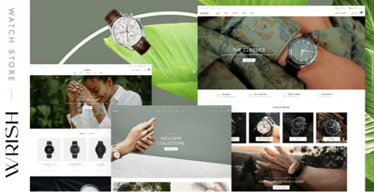 Wrish – Watch Store WooCommerce WordPress Theme 1 Wrish Watch Store Woo Commerce WordPress Theme
