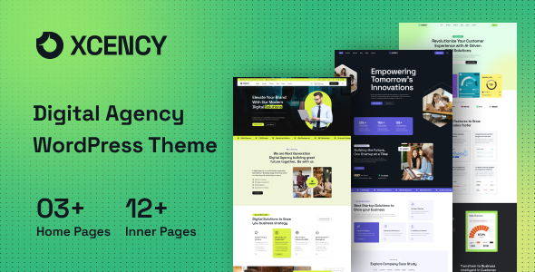 Xcency - Digital Agency WordPress Theme 1 Xcency - Digital Agency WordPress Theme