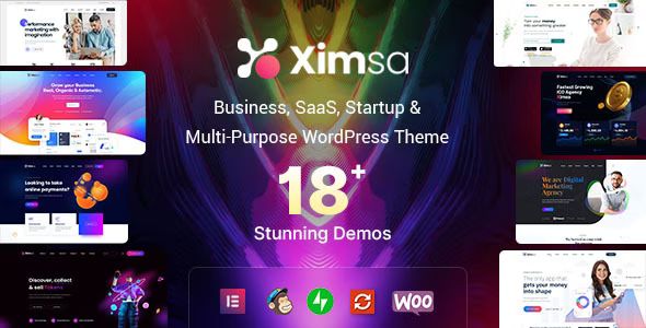 Ximsa – SaaS Startup & IT Solutions Theme 1 Ximsa Saa S Startup & IT Solutions WordPress Theme