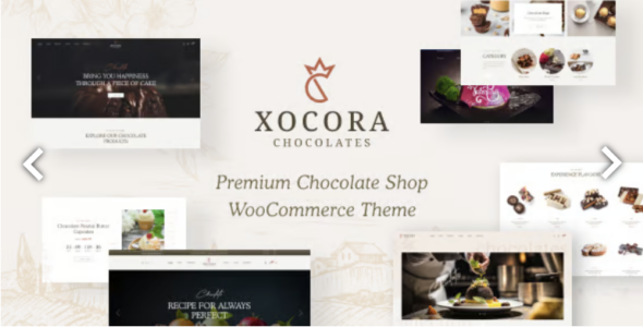 Xocora Chocolates WooCommerce Theme