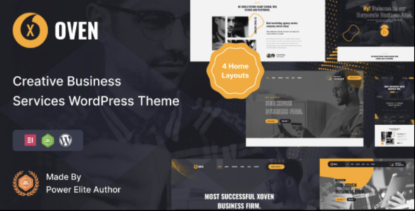 Xoven – Digital Agency Services WordPress Theme