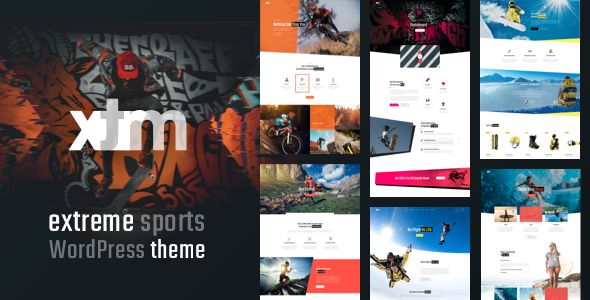 XTRM - Extreme Sports | WordPress Theme 1 XTRM - Extreme Sports WordPress Theme