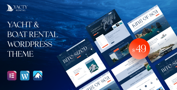 Yacty - Yacht & Boat Rental WordPress Theme 1 Yacty Yacht & Boat Rental WordPress Theme