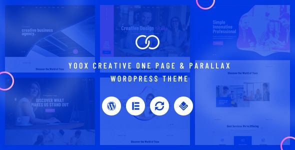 Yoox - Creative One Page & Parallax WordPress Theme 1 Yoox Creative One Page & Parallax WordPress Theme