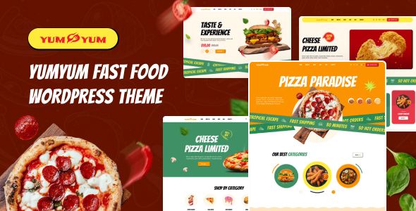 Yumyum Fast Food WordPress Theme