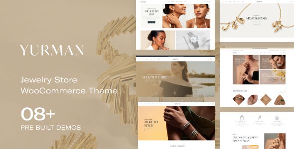 Yurman Jewelry Store WooCommerce Theme