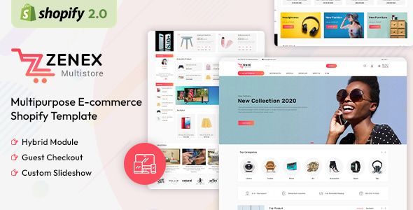 Zenex Multistore Shopify Theme