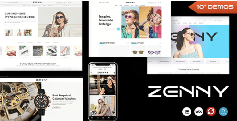 Zenny - Jewelry, Watches & Glasses Elementor WooCommerce WordPress Theme 1 Zenny Jewelry, Watches & Glasses WordPress Theme