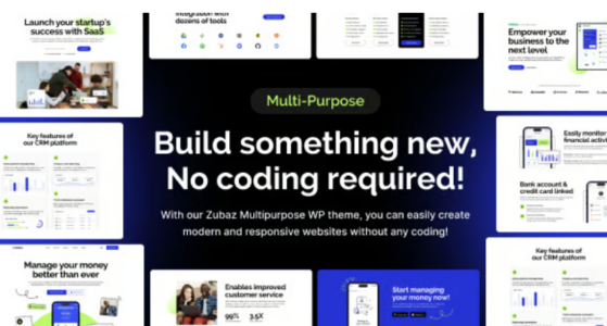 Zubaz Saa S & Startup WordPress Theme