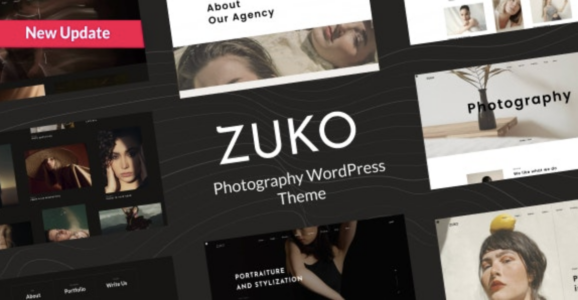 Zuko Photography WordPress Theme