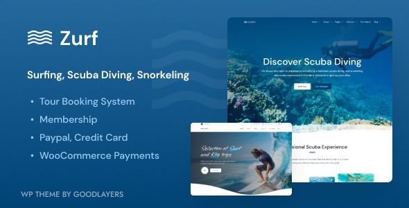 Zurf WordPress Theme