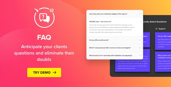Accordion FAQ WordPress Plugin