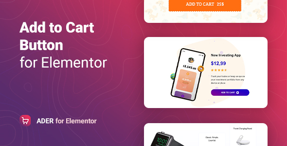 Add to Cart Button for Elementor WordPress Plugin