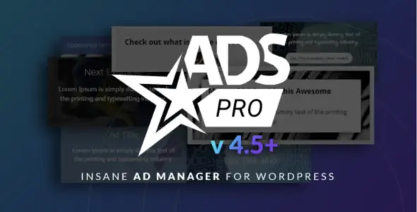 Ads Pro Plugin WordPress Plugin