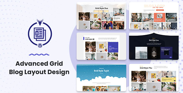 Advanced Grid Blog Layout Design WordPress Plugin