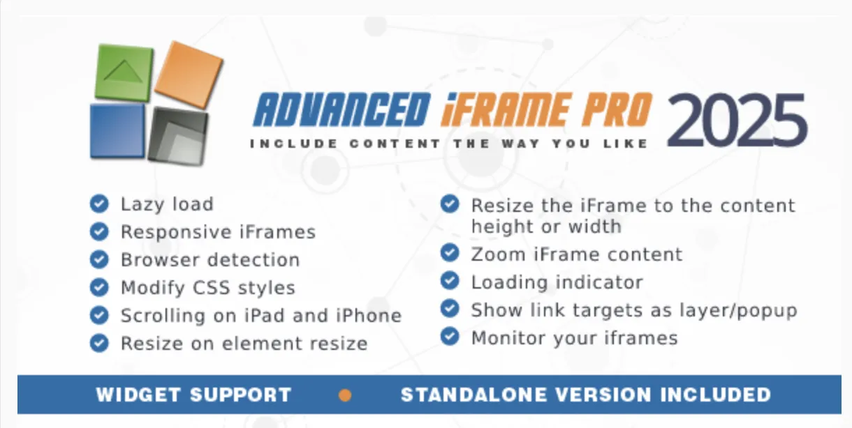 Advanced iFrame Pro 1 Advanced iFrame Pro WordPress Plugin