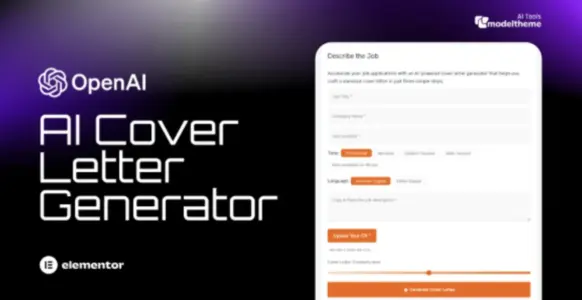 OpenAI AI Cover Letter Generator WordPress Plugin
