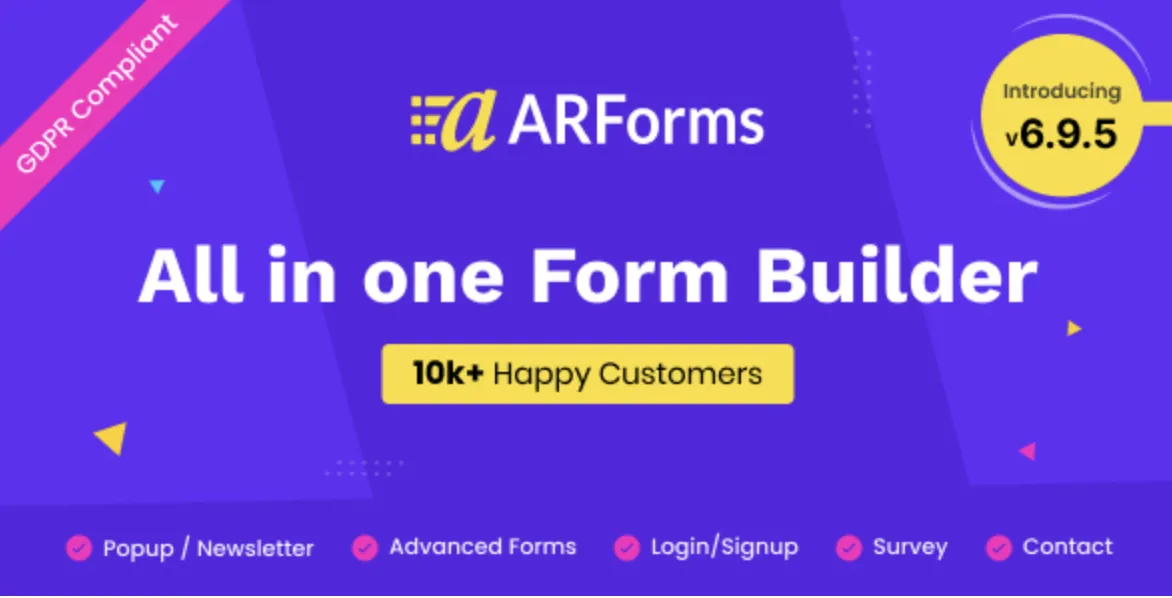 ARForms - WordPress Contact Form Plugin/Form builder 1 ARForms WordPress Plugin