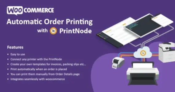 Automatic Order Printing for Woo Commerce WordPress Plugin