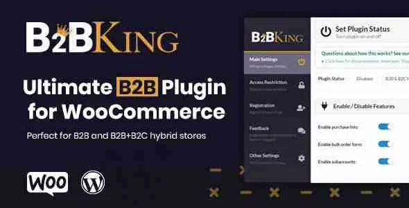 B2 BKing Ultimate WooCommerce B2 B & Wholesale WordPress Plugin