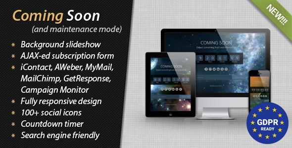 Coming Soon and Maintenance Mode 1 Coming Soon WordPress Plugin