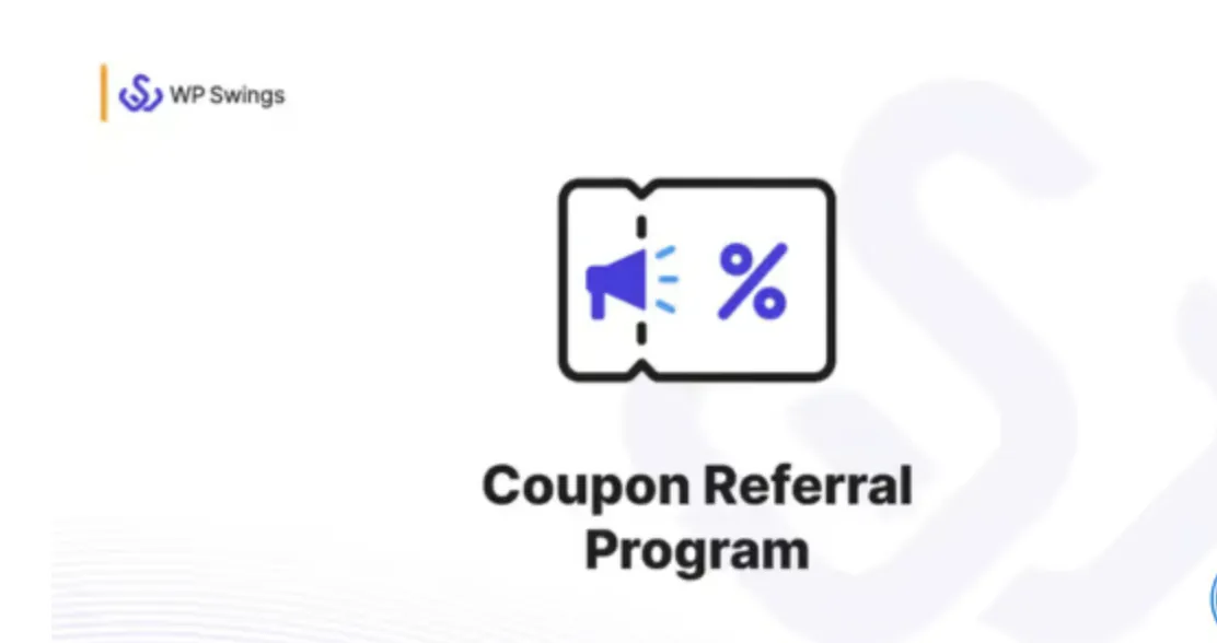 Coupon Referral Program for WooCommerce 1 Coupon Referral Program WordPress Plugin