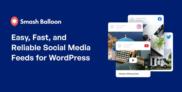 Custom Facebook Feed Pro - Smash Balloon 1 Custom Facebook Feed Pro Smash Balloon WordPress Plugin