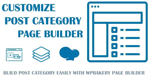 Customize Post Categories for WPBakery Page Builder 1 Customize Post Categories for WPBakery Page Builder WordPress Plugin